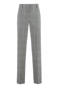 Prince-of-Wales checked trousers